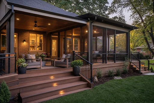 Representative decks & porches design